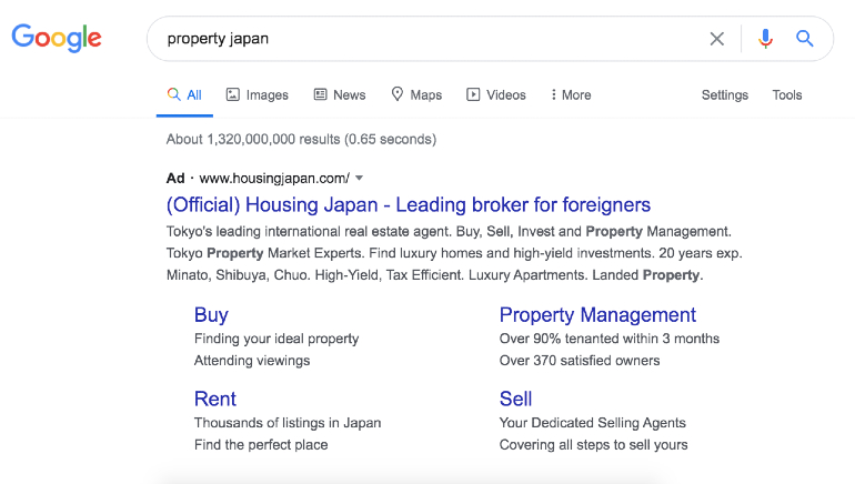 Example of PPC in Japan